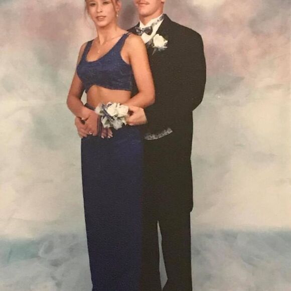 Vintage Y2K Prom Dress 2 piece - Picture 6 of 8